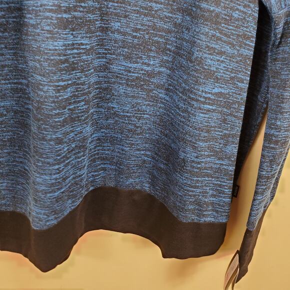 RBX Hacci Cowl Neck Cold Shoulder Pullover Size L - Picture 6 of 12